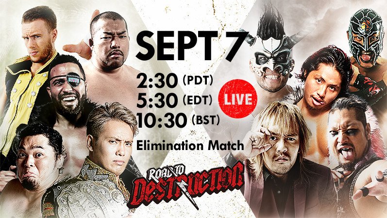 NJPW Road to Destruction 2017: Day 2