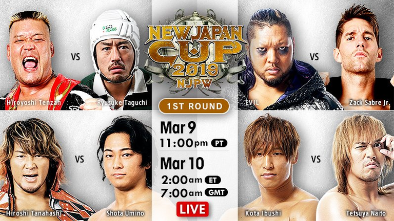 NJPW New Japan Cup 2019 - 3.10