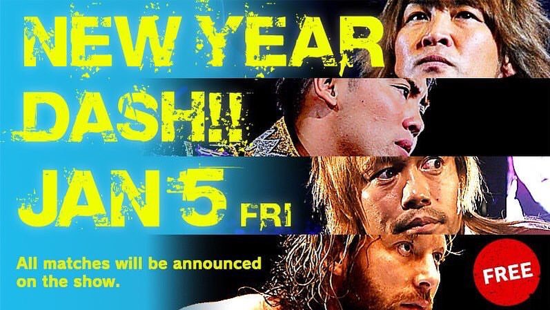 NJPW New Year Dash 2018