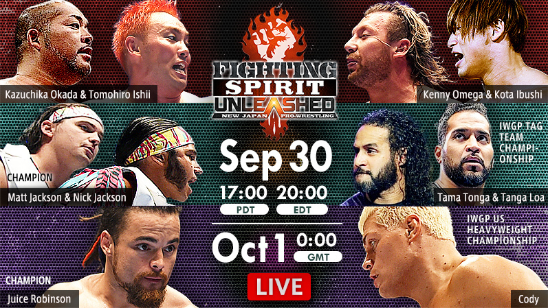 NJPW Fighting Spirit Unleashed