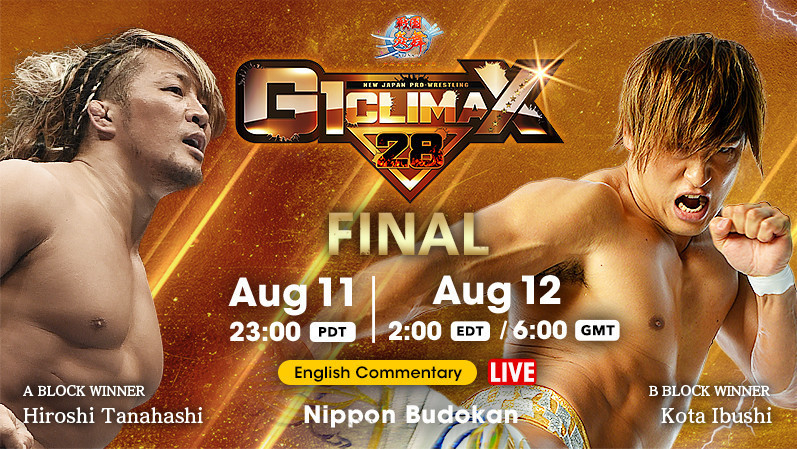 NJPW G1 Climax 28 Finals - 8.12