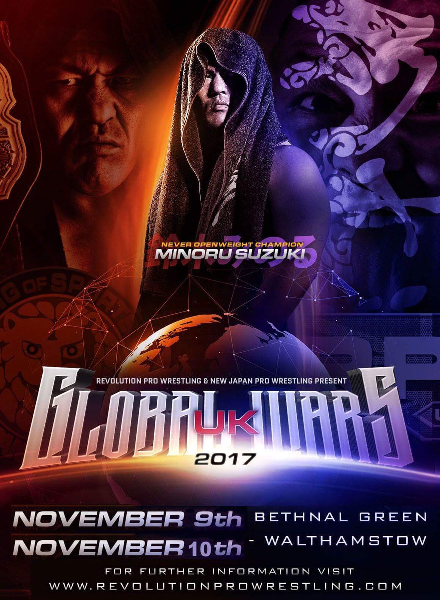 RevPro/NJPW Global Wars UK 2017: Night 1